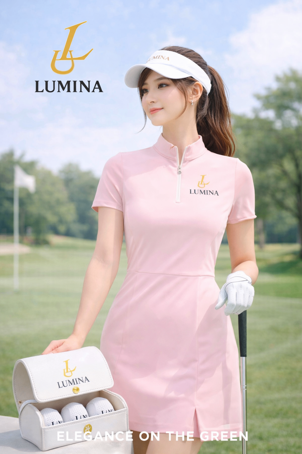 Rose Zip Dress
