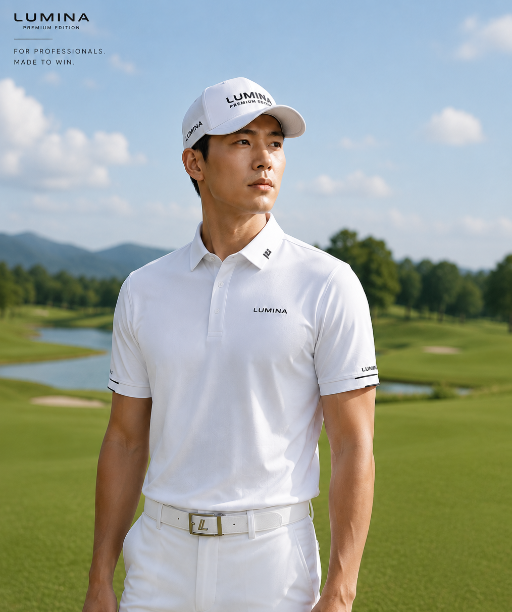 Signature White Polo